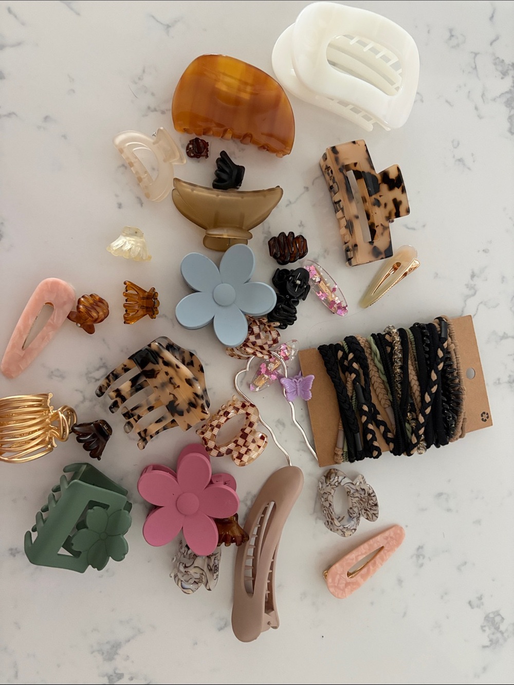 Y2K assorted hair clips